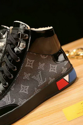 LV High-Top Fashion Men Shoes--091